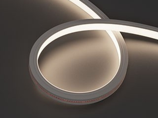 Лента герметичная MOONLIGHT-TOP-X320-13x12mm 24V Day4000 (5 W/m, IP67, sauna, 15m, wire x2) (Arlight, Вывод вниз, 3 года) фото:2