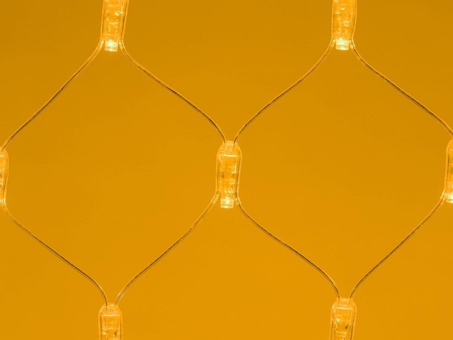 Светодиодная гирлянда ARD-NETLIGHT-CLASSIC-2000x1500-CLEAR-288LED Yellow (230V, 18W) (Ardecoled, IP65) фото:5