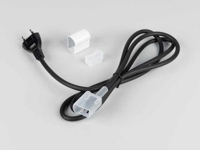 Шнур питания MOONLIGHT-Power-230V (12x24mm) (Arlight, Силикон) фото:4