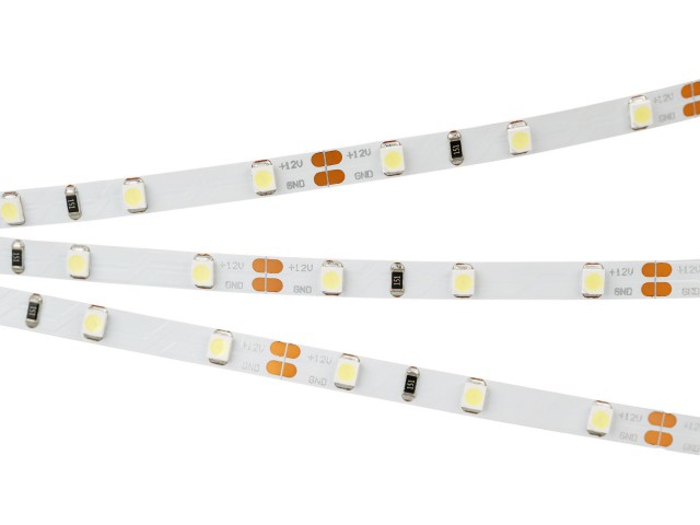 Лента RT-A60-5mm 12V Cool 15K (4.8 W/m, IP20, 2835, 5m) (Arlight, 4.8 Вт/м, IP20) фото:4