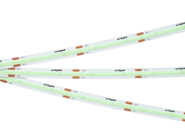 Лента COB-X480-8mm 24V Sky Blue (8 W/m, IP20, 5m) (Arlight, -) фото:2