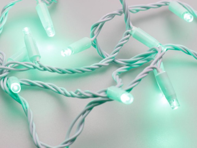Светодиодная гирлянда ARD-STRING-CLASSIC-10000-WHITE-100LED-STD GREEN (230V, 7W) (Ardecoled, IP65) фото:2