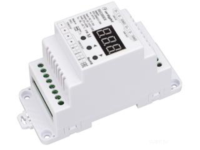 Декодер SMART-K23-DMX512-DIN (12-24V, 3x6A) (Arlight, IP20 Пластик, 5 лет) фото:7