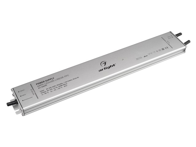 Блок питания ARPV-LG24400-LINEAR-PFC (24V, 16.6A, 400W) (Arlight, IP67 Металл, 5 лет) фото:7