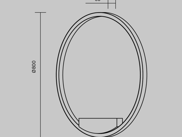 Настенный светильник (бра) Maytoni MOD058WL-L50WK фото:5