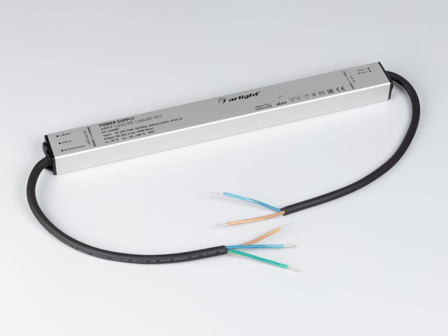 Блок питания ARPV-LG24100-LINEAR-PFC (24V, 4.2A, 100W) (Arlight, IP67 Металл, 5 лет) фото:2