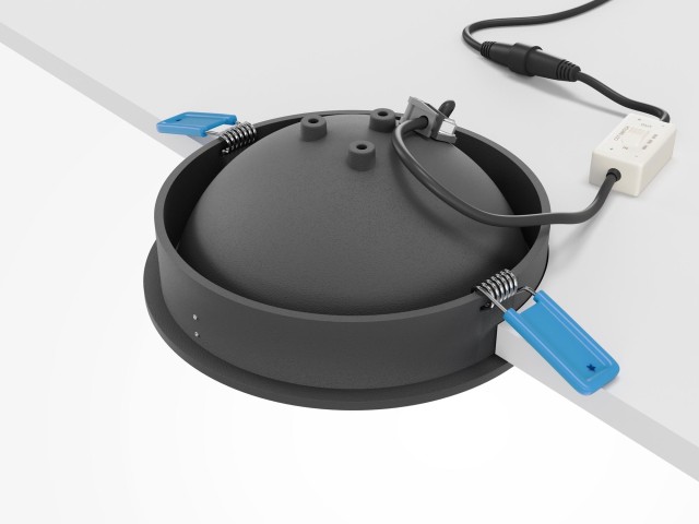 Встраиваемый светильник Technical DL060-9W3-4-6K-B фото:2