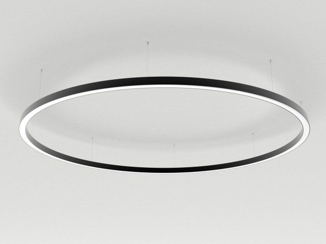 Светильник SP-LINE-HANG-ARC-O3535-D3000-250W Day4000 (BLACK, 230V) (Arlight, Металл) фото:4