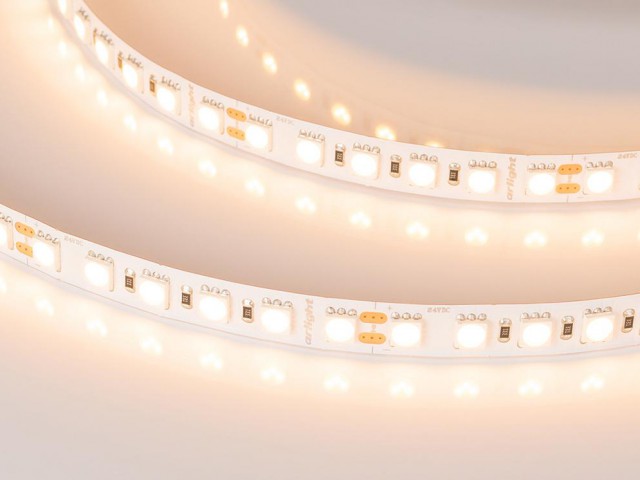 Лента RT-B96-10mm 24V Warm2700 (23 W/m, IP20, 5060, 5m) (Arlight, 23 Вт/м, IP20) фото:4