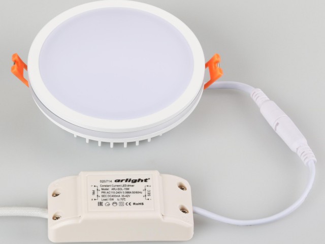 Светодиодная панель LTD-115SOL-15W Day White (Arlight, IP44 Пластик, 3 года) фото:11