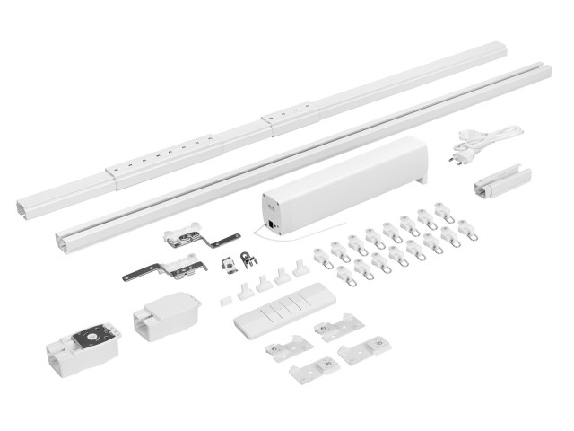 Карниз для штор с электроприводом CNK-M1-TY-RF-2M (Arlight, IP20 Металл, 5 лет) фото:6
