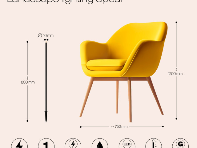 Ландшафтный светильник Outdoor O441FL-L1GF3K1 фото:9