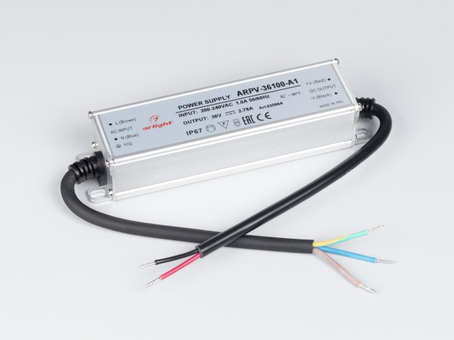 Блок питания ARPV-36100-A1 (36V, 2.78A, 100W) (Arlight, IP67 Металл, 3 года) фото:5