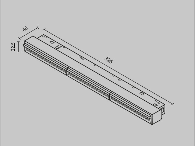 Трековый светильник Technical TR106-2-18W3K-B фото:16