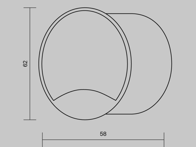 Уличный встраиваемый светильник Outdoor O035-L3B3K фото:4