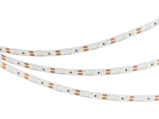 Лента NT-A120-8mm 12V Warm3000 (9.6 W/m, IP20, 3528, 5m) (Arlight, 9.6 Вт/м, IP20) фото:2