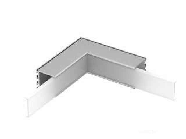 Угол PLS-LOCK-H25-L90N внутренний (с экраном MAT-L) (Arlight, Металл) фото:4