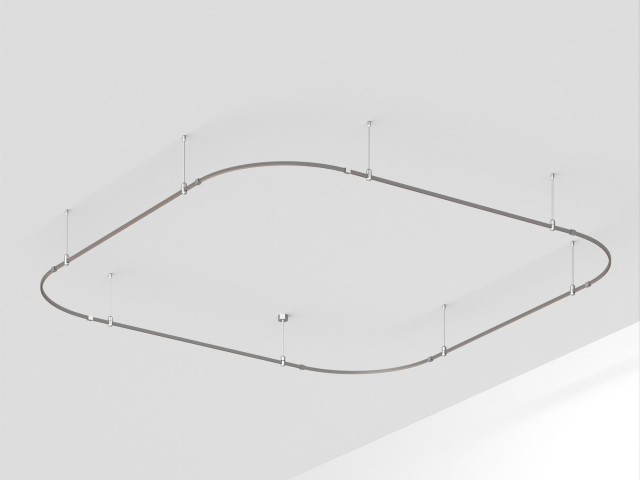 Основание ART-APRIORI-QUADRAT-SOFT-ROD-400-3500x3500 (TN) (Arlight, IP20 Металл, 3 года) фото:1