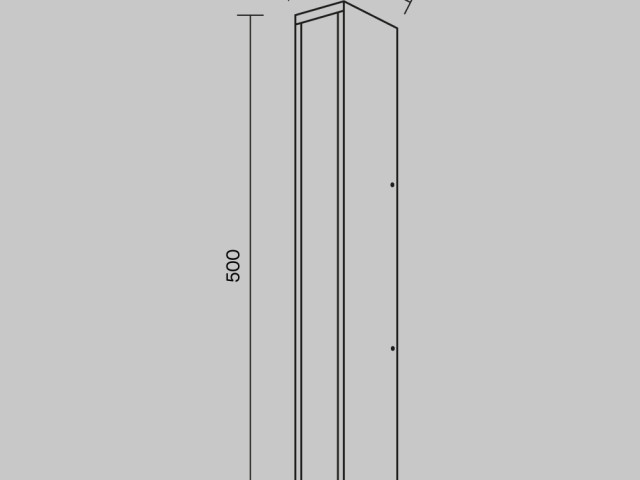 Уличный настенный светильник Outdoor O571WL-L20B3K фото:8