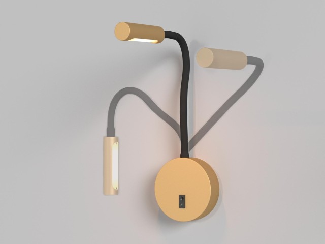 Настенный светильник (бра) Technical C035WL-L3MG3K фото:3