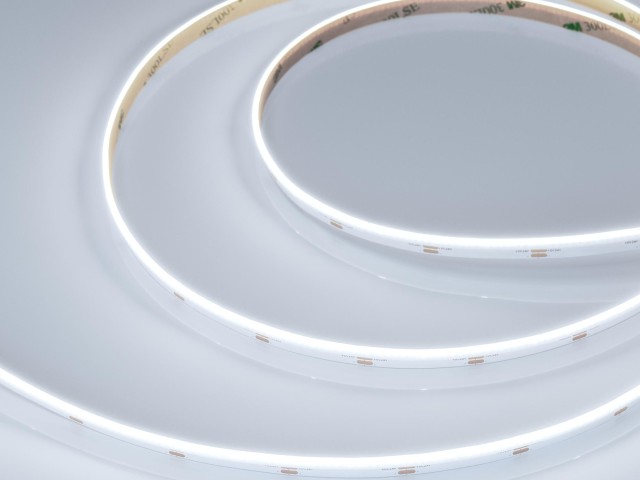 Лента COB-S-X480-8mm 24V White6000 (6 W/m, IP20, 5m) (Arlight, боковое свечение) фото:5