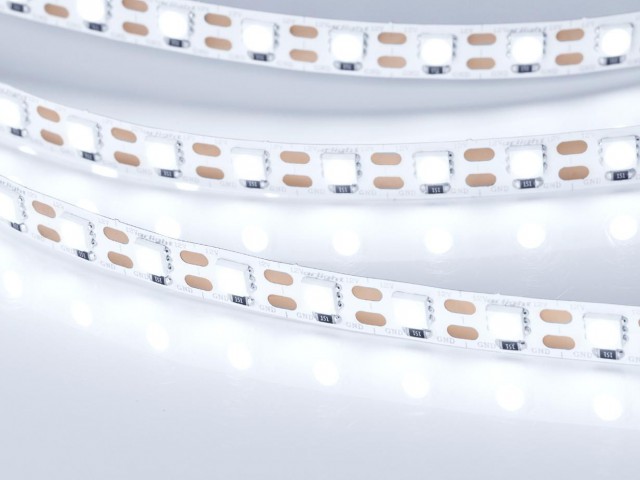 Лента RT 2-5000 12V Cx1 Cool 8K 2x (5060, 360 LED, LUX) (Arlight, 15.6 Вт/м, IP20) фото:8