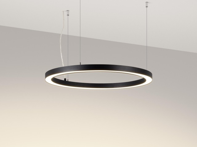Светильник SP-CIRCLE-HANG-O3535-D600-35W Day4000 (RAL9005, 120 deg, 230V) IP40 LED (Arlight, Алюминий) фото:1