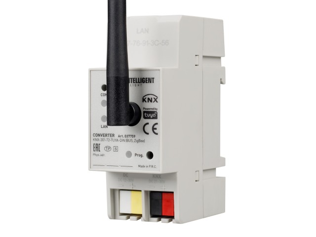 INTELLIGENT ARLIGHT Конвертер KNX-301-72-TUYA-DIN (BUS, ZigBee) (IARL, IP20 Пластик, 2 года) фото:5