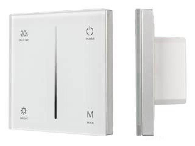 Панель SMART-P36-DIM-IN White (230V, 1.2A, TRIAC, Sens, 2.4G) (Arlight, IP20 Пластик, 5 лет) фото:8