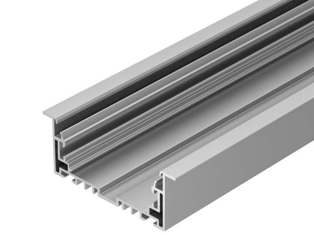 Профиль с экраном S2-LINIA94-F-2500 ANOD+OPAL (Arlight, Алюминий) фото:10