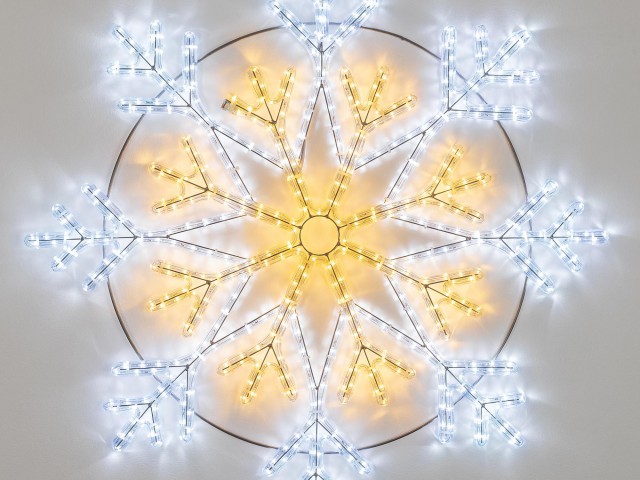 Фигура ARD-SNOWFLAKE-M12-900x900-576LED White/Warm (230V, 36W) (Ardecoled, IP65) фото:1