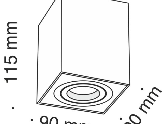 Потолочный светильник Technical C017CL-01S фото:3