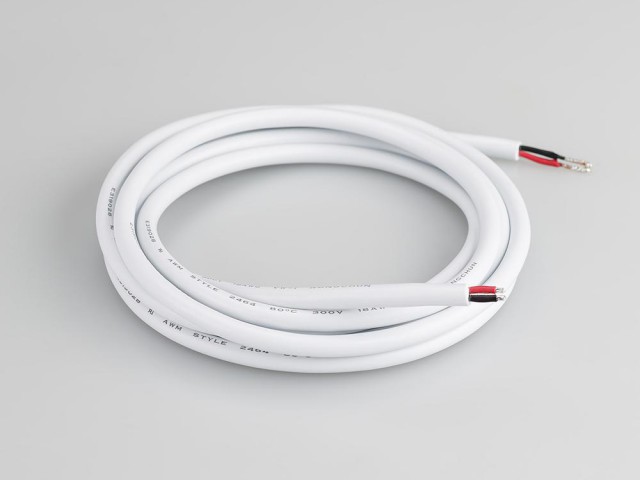 Провод питания ARL-MOONLIGHT-20AWG-2W-D4.5-CU-2000 White (Arlight, Закрытый) фото:3