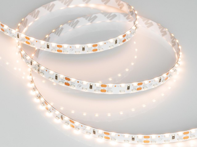 Лента RS 2-5000 24V Warm3000 2x2 8mm (3014, 240 LED/m, LUX) (Arlight, 14.4 Вт/м, IP20) фото:7