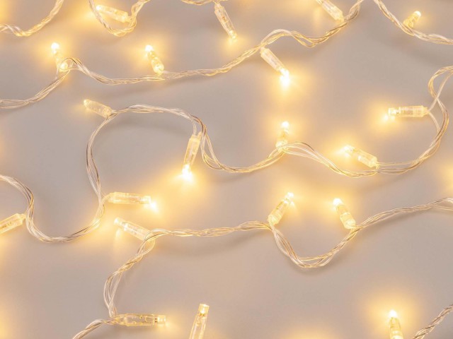 Светодиодная гирлянда ARD-STRING-CLASSIC-10000-CLEAR-100LED-FLASH Warm/Warm (230V, 7W) (Ardecoled, IP65) фото:4