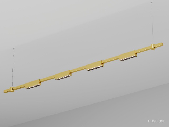 Подвесной светильник HOKASU PL11 (GOLD/2000mm – 190mm/3K/14W/40deg) фото:2