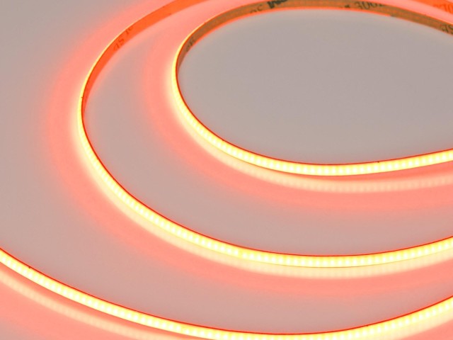 Лента COB-X480-4mm 24V Orange (4 W/m, IP20, 5m) (Arlight, -) фото:4