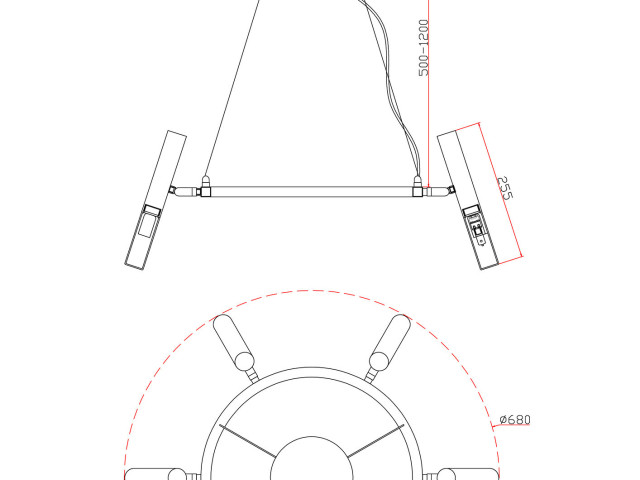Люстра Freya FR6109PL-06G фото:5
