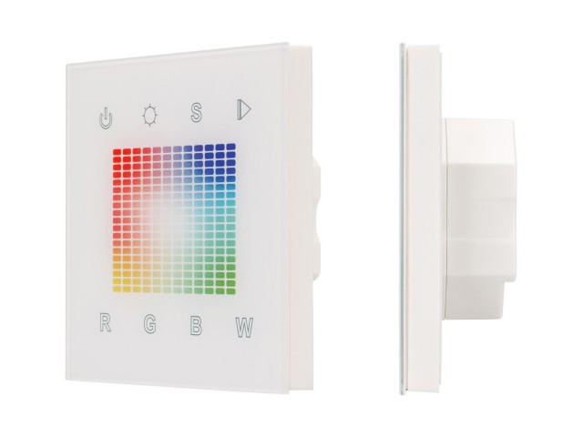 Панель Sens SR-2831S-AC-RF-IN White (220V,RGB,1зон (Arlight, IP20 Пластик, 3 года) фото:7