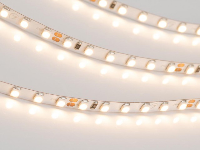 Лента RT-A120-5mm 24V Warm2400 (9.6 W/m, IP20, 2835, 5m) (Arlight, узкая) фото:3
