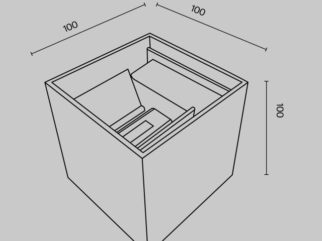 Архитектурная подсветка Outdoor O572WL-L6W фото:1