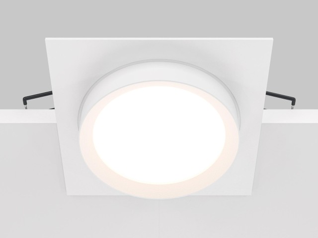 Встраиваемый светильник Technical DL086-GX53-SQ-W фото:15