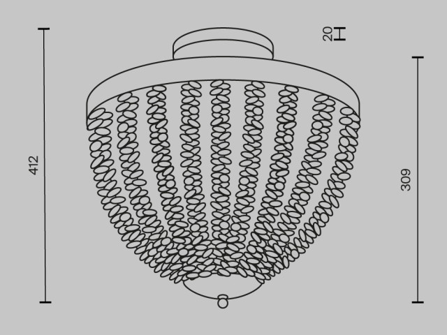 Потолочный светильник Maytoni MOD440CL-03BS фото:1