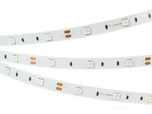 Лента RT 2-5000 12V Green (5060, 150 LED, LUX) (Arlight, 7.2 Вт/м, IP20) фото:10