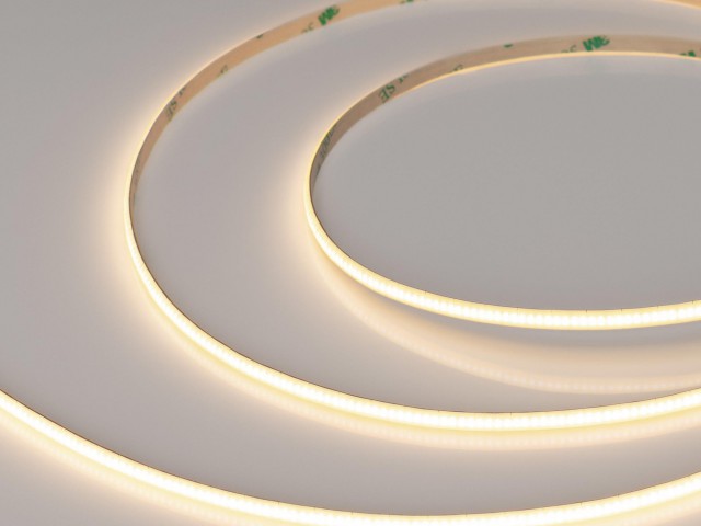 Лента COB-X504-5mm 12V Warm3000 (6.5 W/m, IP20, CSP, 5m) (Arlight, -) фото:1