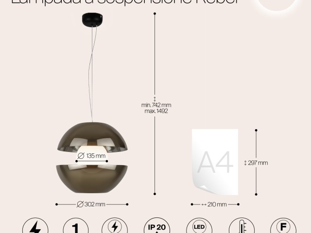 Подвесной светильник Maytoni MOD322PL-L6G3K фото:31