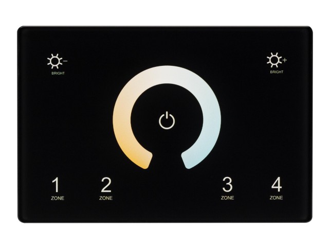 Панель Sens SMART-P81-MIX Black (230V, 4 зоны, 2.4G) (Arlight, IP20 Пластик, 5 лет) фото:3