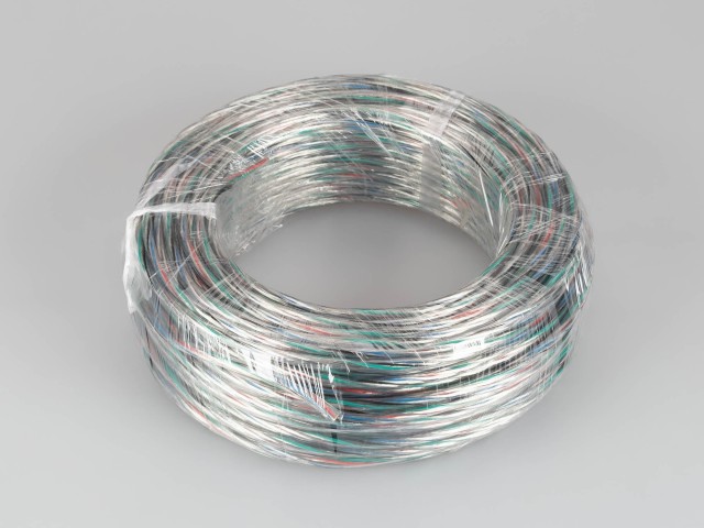 Провод питания ARL-20AWG-CLEAR-4Wire-CU-Double (4x0.75mm) (Arlight, -) фото:1