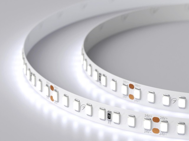 Лента RT 2-5000 24V Cool 8K 2x (2835, 160 LED/m, LUX) (Arlight, 12 Вт/м, IP20) фото:5