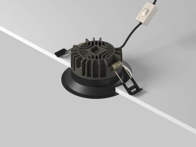 Встраиваемый светильник Technical DL055-10W2.7-3-4K-B фото:2